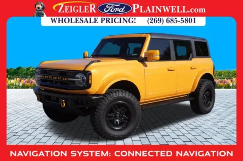 Orange 2022 Ford Bronco Outer Banks for sale in Plainwell, MI