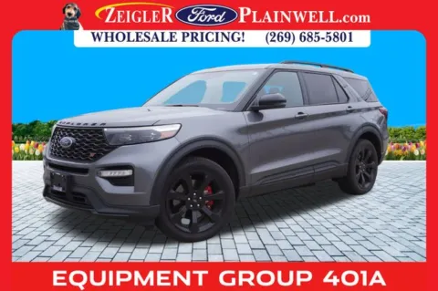 Gray 2023 Ford Explorer ST for sale in Plainwell, MI