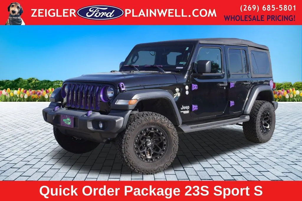2018 Jeep Wrangler Unlimited Sport S for sale in Plainwell, MI