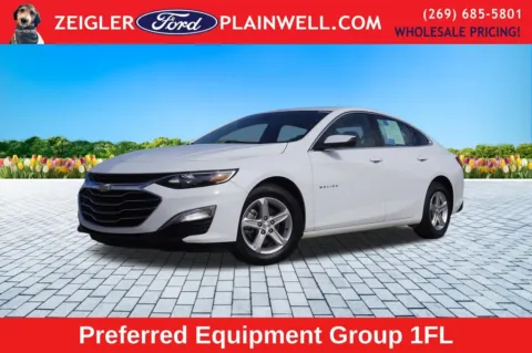 White 2024 Chevrolet Malibu LS for sale in Plainwell, MI