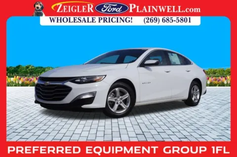 White 2024 Chevrolet Malibu LS for sale in Plainwell, MI