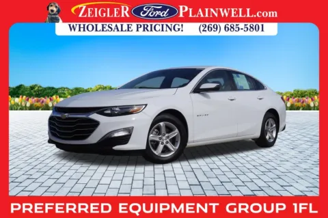 White 2024 Chevrolet Malibu LS for sale in Plainwell, MI