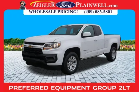 White 2022 Chevrolet Colorado LT for sale in Plainwell, MI