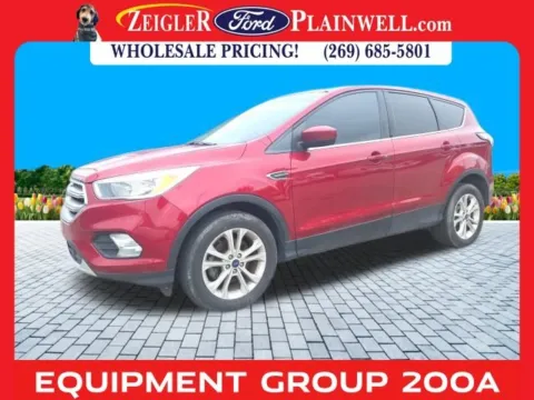 Red 2017 Ford Escape SE for sale in Plainwell, MI