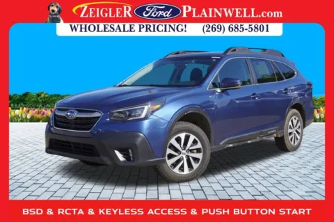 Blue 2022 Subaru Outback Premium for sale in Plainwell, MI