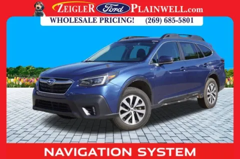 Blue 2022 Subaru Outback Premium for sale in Plainwell, MI