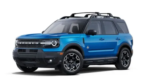 Blue 2025 Ford Bronco Sport Outer Banks for sale in Plainwell, MI