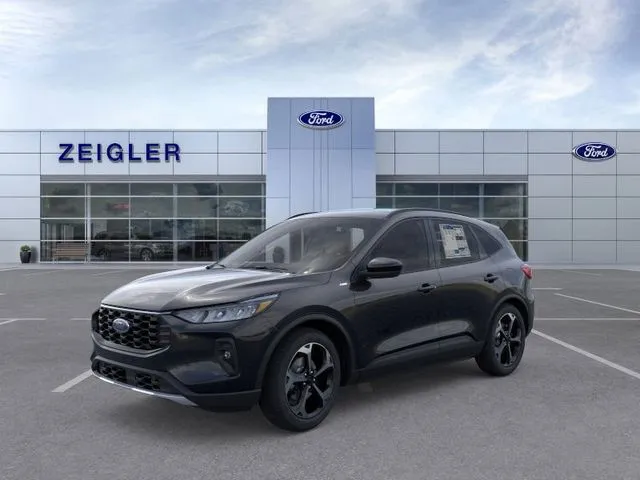 Black 2025 Ford Escape Hybrid ST-Line Select for sale in Plainwell, MI
