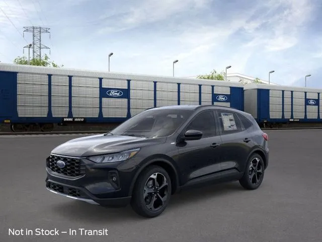 Black 2025 Ford Escape Hybrid ST-Line Select for sale in Plainwell, MI