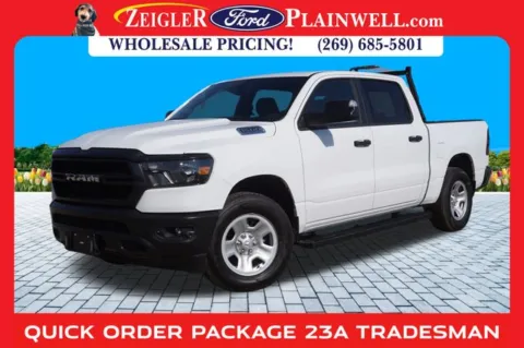 White 2023 Ram 1500 Tradesman for sale in Plainwell, MI
