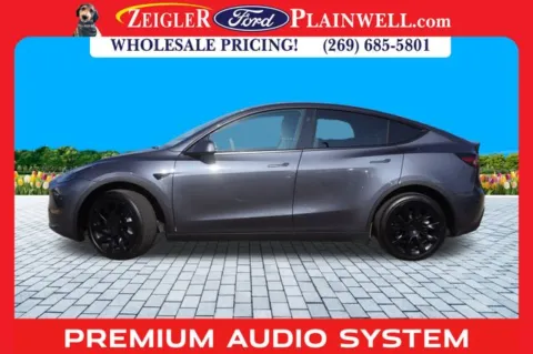Photos of 2023 Tesla Model Y Long Range for sale in Plainwell, MI at Zeigler Ford of Plainwell