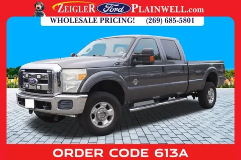 Gray 2011 Ford F-350SD XLT for sale in Plainwell, MI
