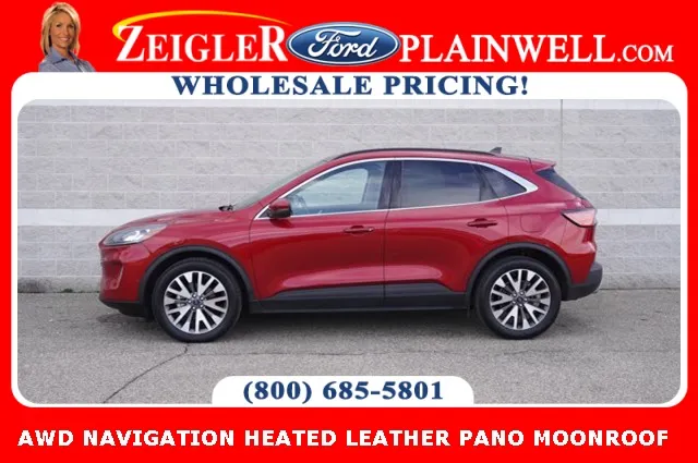 2020 Ford Escape Titanium Hybrid for sale in Plainwell, MI