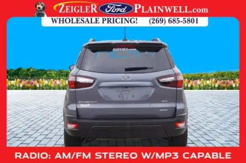 More photos of 2019 Ford EcoSport SES at Zeigler Ford of Plainwell, MI