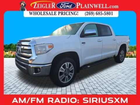Red 2017 Toyota Tundra 1794 for sale in Plainwell, MI