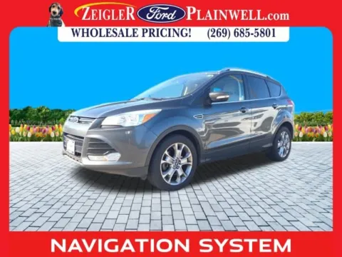 Gray 2015 Ford Escape Titanium for sale in Plainwell, MI