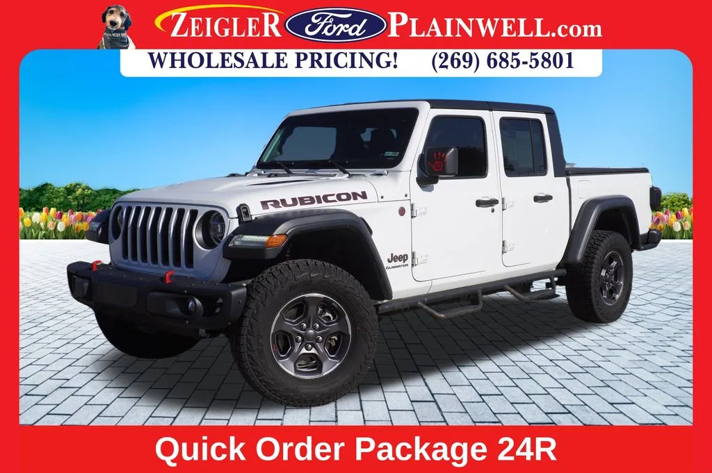 White 2020 Jeep Gladiator Rubicon for sale in Plainwell, MI