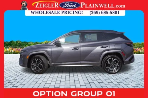 Photos of 2025 Hyundai Tucson Hybrid N Line for sale in Plainwell, MI at Zeigler Ford of Plainwell