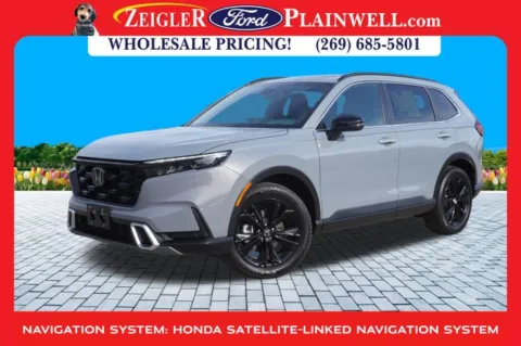 Gray 2025 Honda CR-V Hybrid Sport Touring for sale in Plainwell, MI