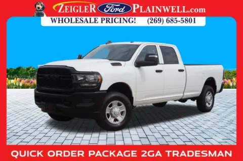 White 2023 Ram 3500 Tradesman for sale in Plainwell, MI