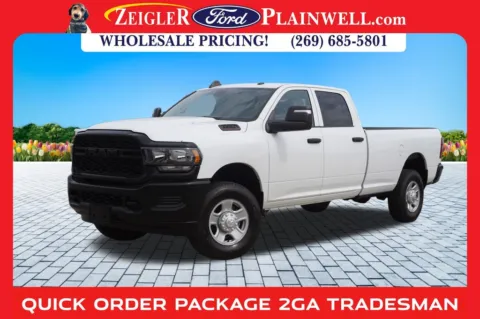White 2023 Ram 3500 Tradesman for sale in Plainwell, MI