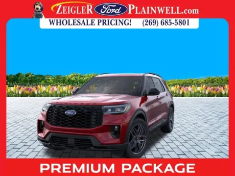 Photos of 2025 Ford Explorer ST-Line for sale in Plainwell, MI at Zeigler Ford of Plainwell