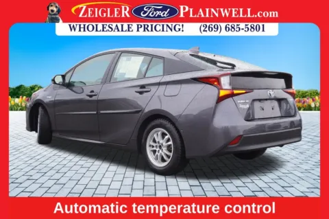 Another view of 2022 Toyota Prius L for sale in Plainwell, MI at Zeigler Ford of Plainwell