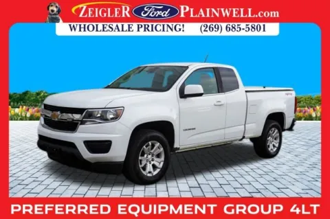 White 2022 Chevrolet Colorado LT for sale in Plainwell, MI