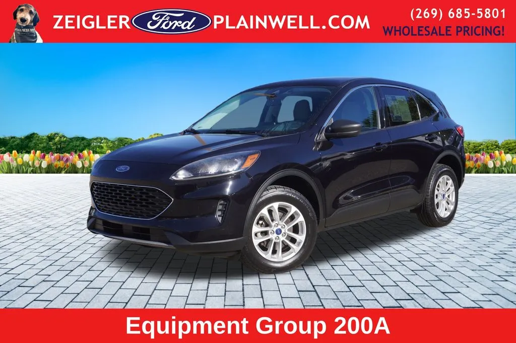 Black 2022 Ford Escape SE for sale in Plainwell, MI