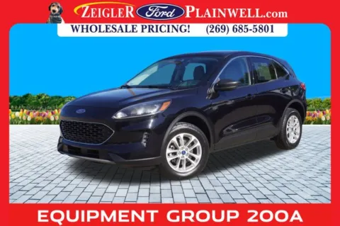 Black 2022 Ford Escape SE for sale in Plainwell, MI