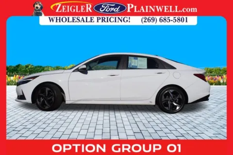 Photos of 2023 Hyundai Elantra Hybrid Limited for sale in Plainwell, MI at Zeigler Ford of Plainwell