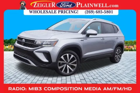 Silver 2024 Volkswagen Taos 1.5T SE for sale in Plainwell, MI