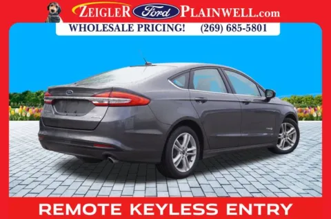 More photos of 2018 Ford Fusion Hybrid S at Zeigler Ford of Plainwell, MI