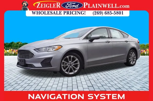 Silver 2020 Ford Fusion Hybrid SE for sale in Plainwell, MI