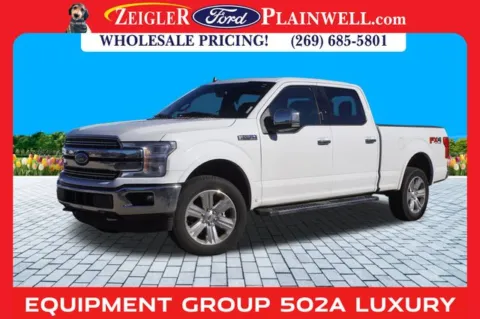 White 2020 Ford F-150 Lariat for sale in Plainwell, MI