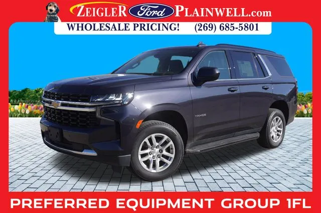 Gray 2022 Chevrolet Tahoe Commercial Fleet for sale in Plainwell, MI