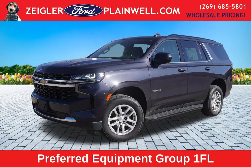Gray 2022 Chevrolet Tahoe Commercial Fleet for sale in Plainwell, MI