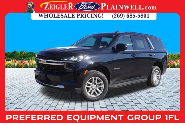 Black 2022 Chevrolet Tahoe Commercial Fleet for sale in Plainwell, MI