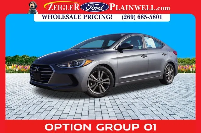 Used 2018 Hyundai Elantra SEL with VIN 5NPD84LF5JH337737 for sale in Plainwell, MI