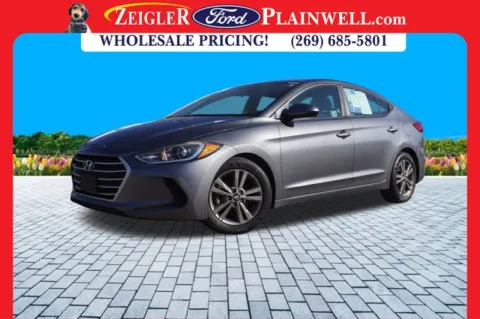 Gray 2018 Hyundai Elantra SEL for sale in Plainwell, MI