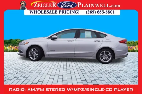 Photos of 2018 Ford Fusion Hybrid S for sale in Plainwell, MI at Zeigler Ford of Plainwell