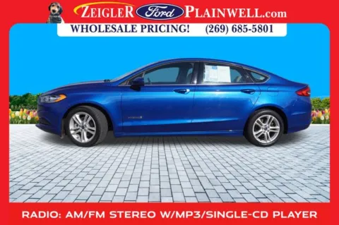 Photos of 2018 Ford Fusion Hybrid S for sale in Plainwell, MI at Zeigler Ford of Plainwell