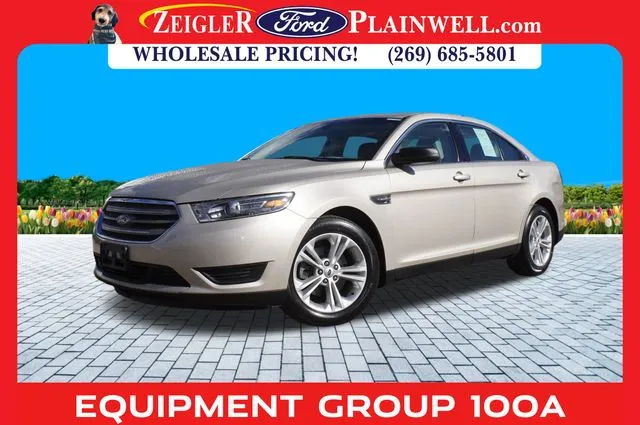 White 2018 Ford Taurus SE for sale in Plainwell, MI