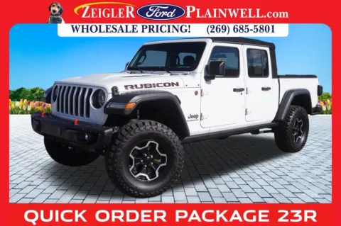 White 2021 Jeep Gladiator Rubicon for sale in Plainwell, MI