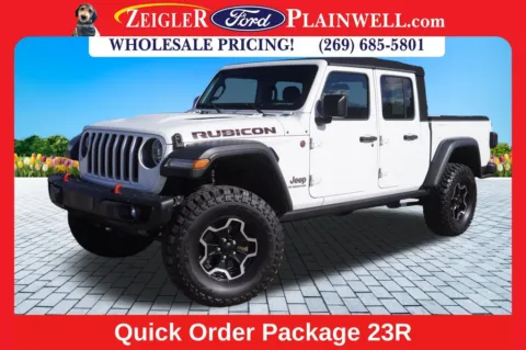 White 2021 Jeep Gladiator Rubicon for sale in Plainwell, MI