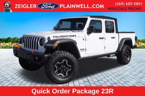 White 2021 Jeep Gladiator Rubicon for sale in Plainwell, MI