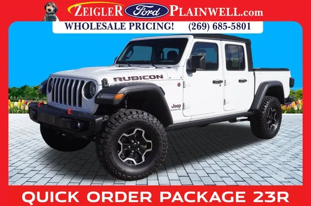 White 2021 Jeep Gladiator Rubicon for sale in Plainwell, MI