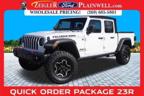 White 2021 Jeep Gladiator Rubicon for sale in Plainwell, MI