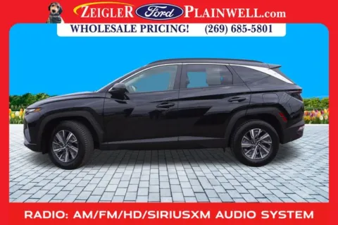 Photos of 2023 Hyundai Tucson Hybrid Blue for sale in Plainwell, MI at Zeigler Ford of Plainwell