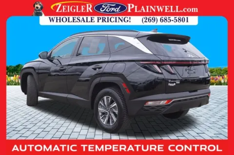 Another view of 2023 Hyundai Tucson Hybrid Blue for sale in Plainwell, MI at Zeigler Ford of Plainwell